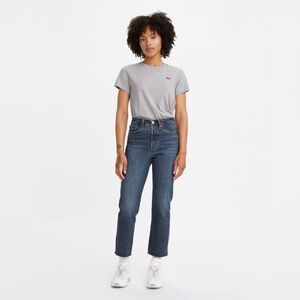 🆕 Levi’s Dark Wash Wedgie Straight Fit Jeans NEW SZ 29/8